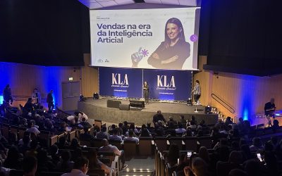Dani Bagattini no palco do Congresso Nacional de Vendas – KLA Brasil (CNV 2025)