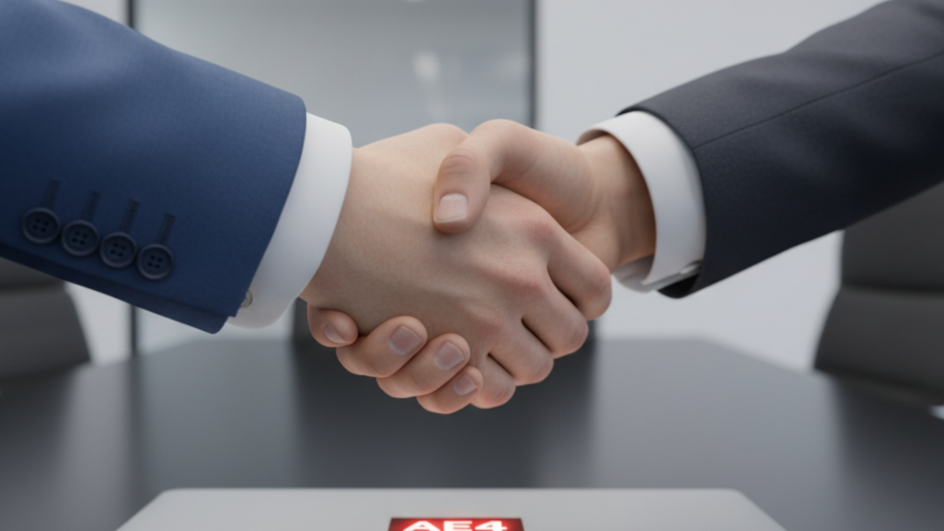 Aperto de mão simbolizando confiança e conexão humana.