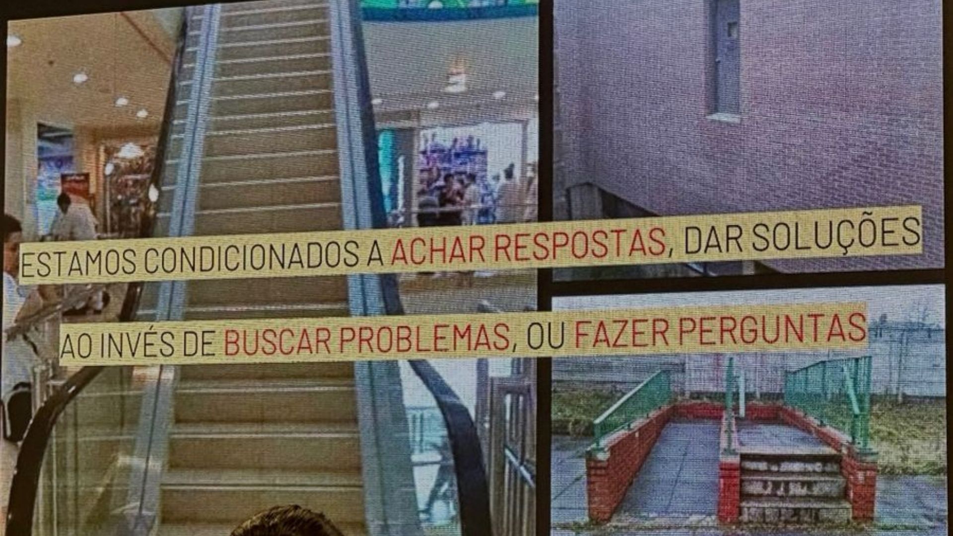 Gustavo Bodra (CTO da StartSe) em palco, discutindo inteligência artificial.